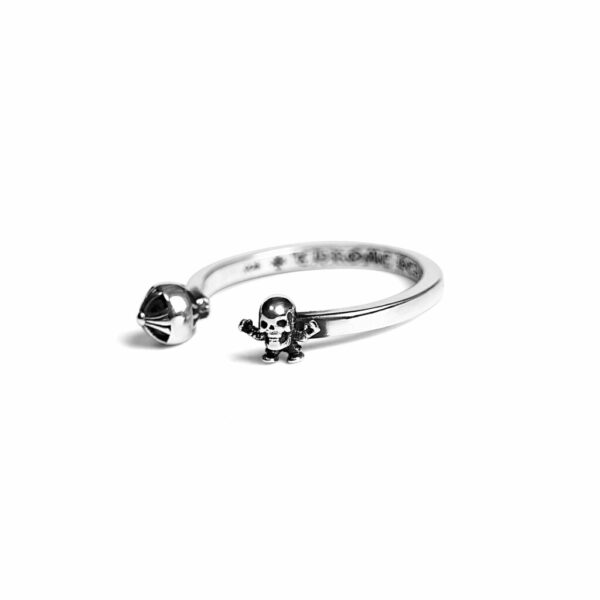 Chrome Hearts Foti Harris Teeter Crossball Ring